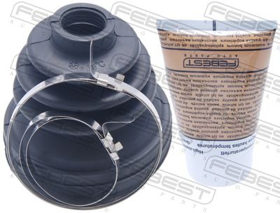 Bellow, drive shaft FEBEST 0215-P12QG16T