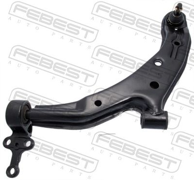Control/Trailing Arm, wheel suspension FEBEST 0224-B10RSLH