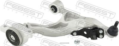 Control/Trailing Arm, wheel suspension FEBEST 0224-J50FLL