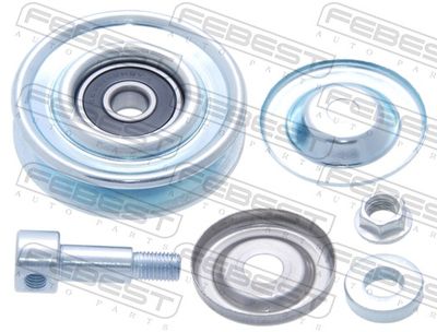 Tensioner Pulley, V-ribbed belt FEBEST 0287-P12