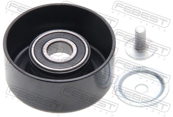 FEBEST 0287-D40 Tensioner Pulley, V-ribbed belt
