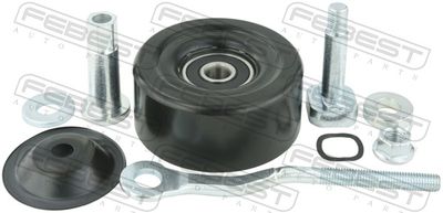 Tensioner Pulley, V-ribbed belt FEBEST 0287-D40B