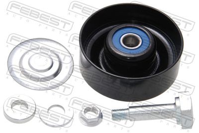 Tensioner Pulley, V-ribbed belt FEBEST 0287-R51