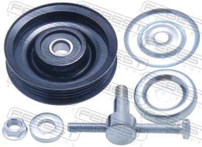 Tensioner Pulley, V-ribbed belt FEBEST 0287-R51M