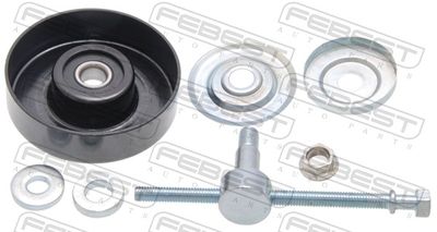 Tensioner Pulley, V-ribbed belt FEBEST 0287-V36
