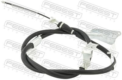 Cable Pull, parking brake FEBEST 0299-BCB10RSLH