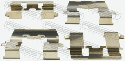 Accessory Kit, disc brake pad FEBEST 0303-ACCF