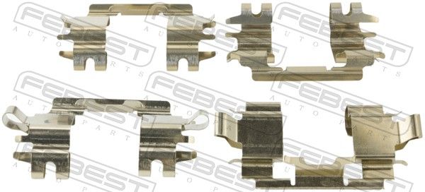 FEBEST 0303-EUF-KIT Accessory Kit, disc brake pad