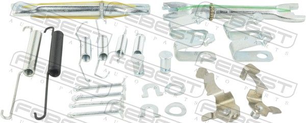 FEBEST 0304-CIVR-KIT Accessory Kit, parking brake shoes