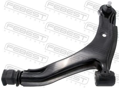 Control/Trailing Arm, wheel suspension FEBEST 0324-LILH