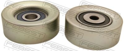 Tensioner Pulley, V-ribbed belt FEBEST 0387-YF4-KIT