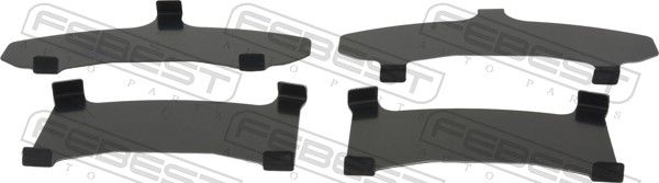 FEBEST 0403-GALF Accessory Kit, disc brake pad