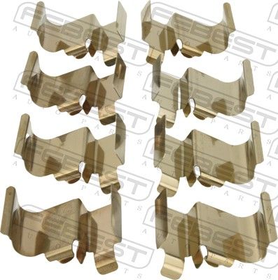 Accessory Kit, disc brake pad FEBEST 0403-V98WF