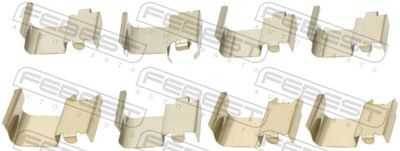 Accessory Kit, disc brake pad FEBEST 0403-COLTF