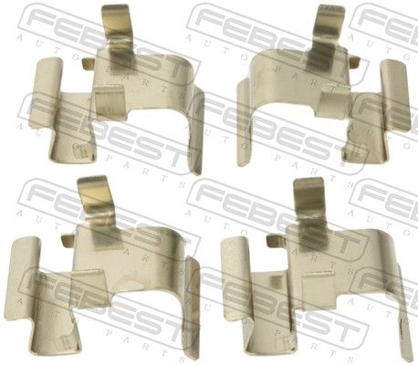 FEBEST 0403-CYR Accessory Kit, disc brake pad