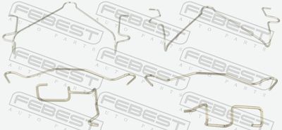 Accessory Kit, disc brake pad FEBEST 0403-K94WF