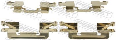 Accessory Kit, disc brake pad FEBEST 0403-KH9WF
