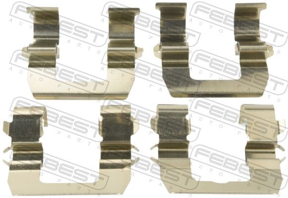 FEBEST 0403-PD4WR Accessory Kit, disc brake pad
