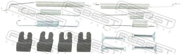 FEBEST 0404-COLTR Accessory Kit, parking brake shoes