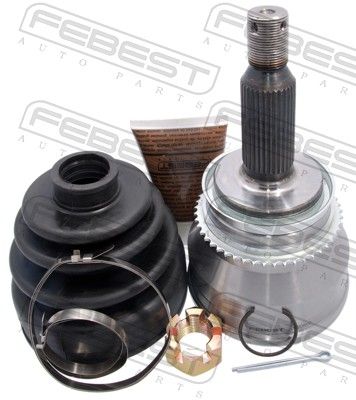 Joint Kit, drive shaft FEBEST 0410-V75RA50