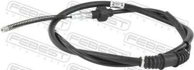 Cable Pull, parking brake FEBEST 04100-CSLH