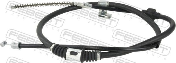 FEBEST 04100-CYRH Cable Pull, parking brake