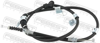 Cable Pull, parking brake FEBEST 04100-GF4WDRH