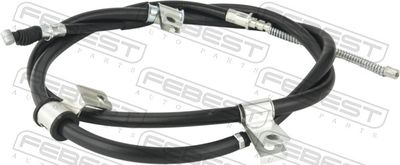 Cable Pull, parking brake FEBEST 04100-KH4RH