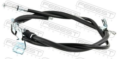 Cable Pull, parking brake FEBEST 04100-V93LH
