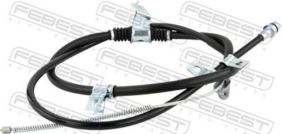 Cable Pull, parking brake FEBEST 04100-V97RH
