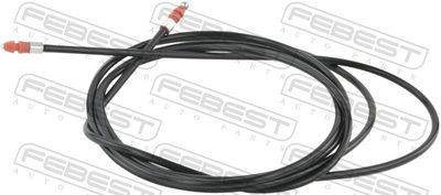Cable Pull, fuel filler cap/flap unit FEBEST 04103-CY