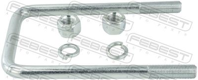 Mounting Kit, leaf spring FEBEST 0433-001