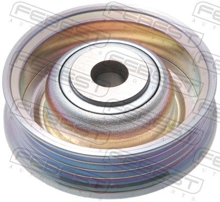 FEBEST 0487-DE3A Tensioner Pulley, V-ribbed belt
