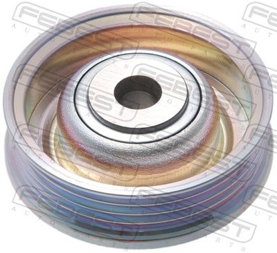 Tensioner Pulley, V-ribbed belt FEBEST 0487-DE3A