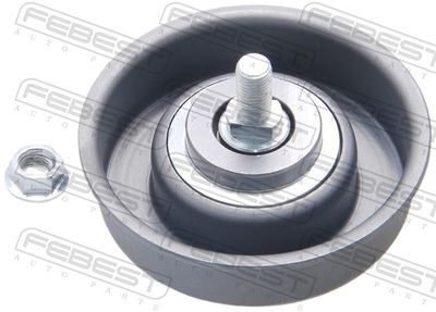 Tensioner Pulley, V-ribbed belt FEBEST 0487-EA3A