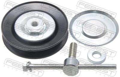 Tensioner Pulley, V-ribbed belt FEBEST 0487-KB7T