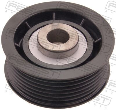 Deflection/Guide Pulley, V-ribbed belt FEBEST 0488-V75