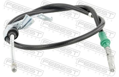 Cable Pull, parking brake FEBEST 05100-TRBRH