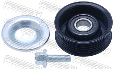 Tensioner Pulley, V-ribbed belt FEBEST 0587-DE