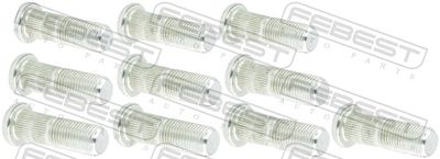 Wheel Stud FEBEST 0784-001-PCS10