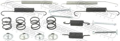 Accessory Kit, parking brake shoes FEBEST 0804-S10XR-KIT