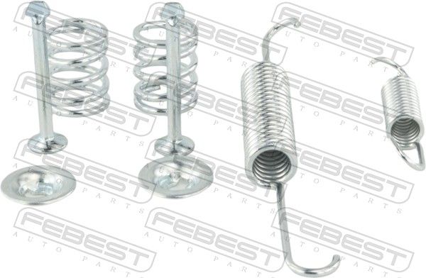 FEBEST 1004-K2UCR-KIT Accessory Kit, parking brake shoes
