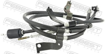 Cable Pull, parking brake FEBEST 10100-CAPLH