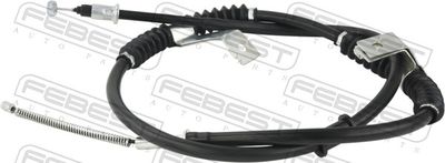 Cable Pull, parking brake FEBEST 10100-J200LH