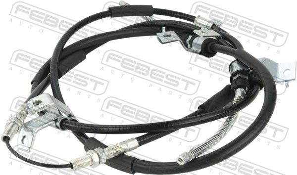 FEBEST 10100-M100 Cable Pull, parking brake
