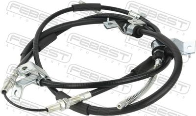 Cable Pull, parking brake FEBEST 10100-M100