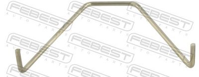 Spring, disc brake pad FEBEST 1203-001R