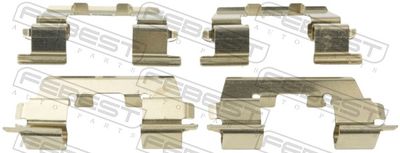 Accessory Kit, disc brake pad FEBEST 1203-ACCF
