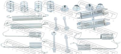 Accessory Kit, parking brake shoes FEBEST 1204-IX354WDR-KIT