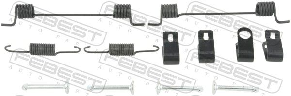 FEBEST 1204-SFER-KIT Accessory Kit, parking brake shoes